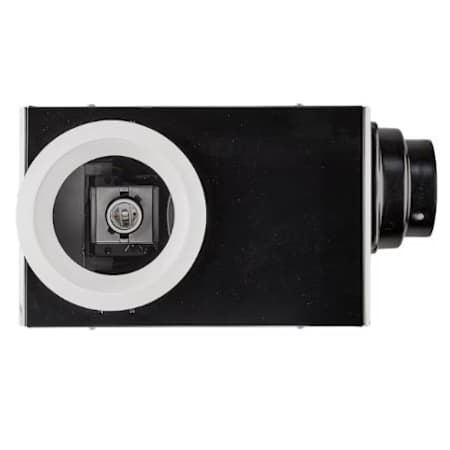 Aero Pure Recessed Lighting Series 80 CFM 1.2 Sone Ceiling Mounted Bath Fan with Recessed Lighting (-Less Light Bulb) White